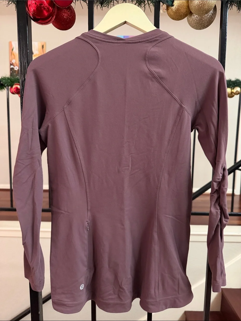 lululemon athletica Long Sleeve Crewneck Top - Mauve Plum - Picture 2 of 5